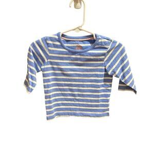 Baby Boden Striped Shirt, VGUC (minor wash wear), Sz 3-6mo (fits big). (AA)